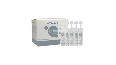 עדשות מגע תמיסות ואביזרים לעדשות מגע אביזור  Avizor saline unidose saline unidose -   סליין אמפולות